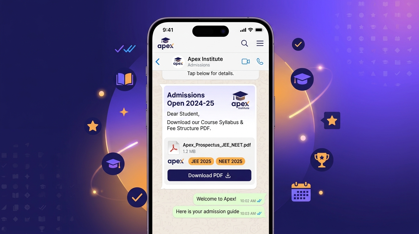 Coaching & Education Institutes AI Counselor - Prospectus & Demo Booking